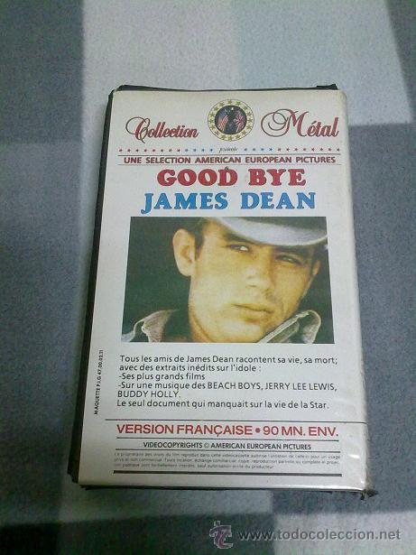 Cine: VHS GOOD BYE JAMES DEAN VERSION FRANCESA - Foto 2