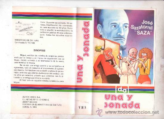 Cin&eacute;ma: UNA Y SONADA/SAZATORNIL / VHS