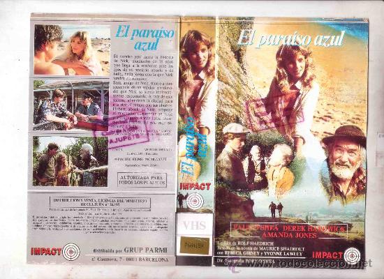 Cin&eacute;ma: VHS EL PARAISO AZUL - AMANDA JONES