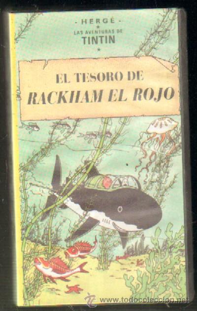 Cine: LAS AVENTURAS DE TINTIN: EL TESORO DE RACKHAM EL ROJO (VHS-358)