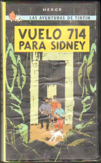 Cine: LAS AVENTURAS DE TINTIN: VUELO 714 PARA SIDNEY (VHS-360)