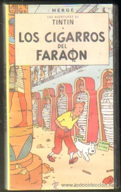 Cine: LAS AVENTURAS DE TINTIN: LOS CIGARROS DEL FARAON (VHS-364)