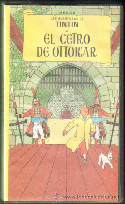 Cine: LAS AVENTURAS DE TINTIN: EL CETRO DE OTTOKAR (VHS-368)