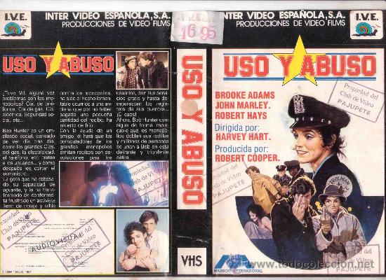 Cin&eacute;ma: USO Y ABUSO/VHS caja grande rrareza
