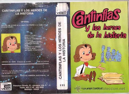 Cin&eacute;ma: CANTIFLAS/DIBUJOS ANIMADOS VHS