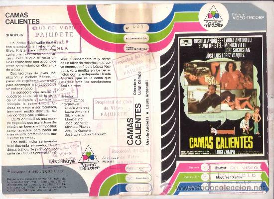 Cin&eacute;ma: CAMAS CALIENTES / LUIGI ZAMPA / SACRISTAN /VHS