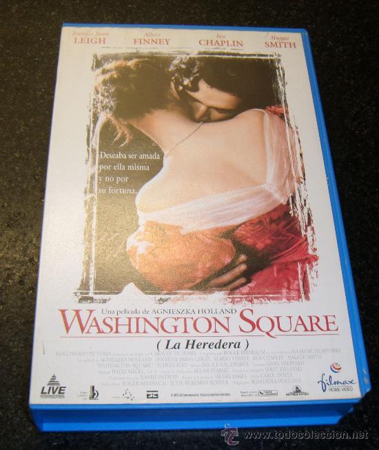 washington square (la heredera) vhs