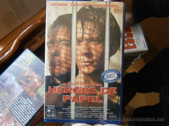 Cine: HEROES DE PAPEL-VHS - Foto 1