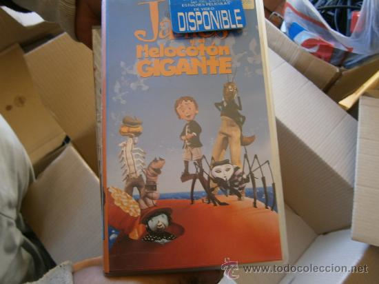Cin&eacute;ma: JAMES Y EL MELOCOTON GIGANTE-VHS------VENTA MINIMA10 EU------