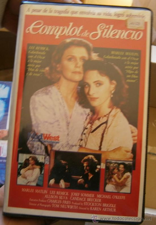 Cine: COMPLOT DE SILENCIO-VHS - Foto 1