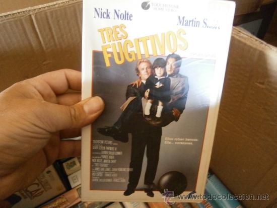 Cinema: TRES FUGITIVOS vhs caja grande
