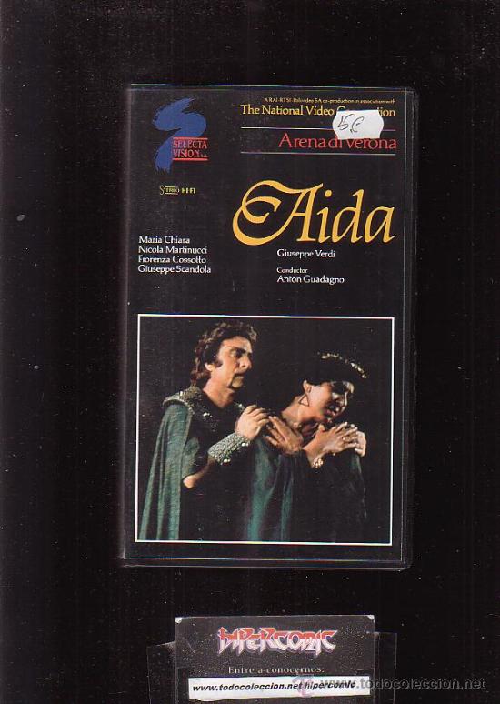 Cine: AIDA, GIUSEPPE VERDI - VHS OPERA - Foto 1