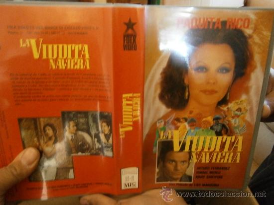 Cine: LA VIUDITA NAVIERA.PAQUITA RICO.ARTURO FERNANDEZ- VHS