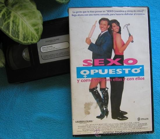 Cine: CINTA VHS ORIGINAL GENERO COMEDIA - SEXO OPUESTO - A&Ntilde;O 1994 DESCATALOGADA