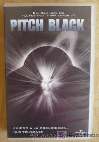 Cine: 'Pitch Black', con Vin Diesel. VHS original.