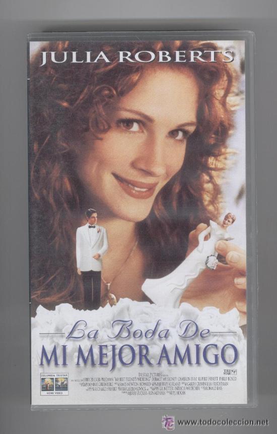 La Boda De Mi Mejor Amigo Con Julia Roberts Comprar Películas De Cine Vhs En Todocoleccion 9309