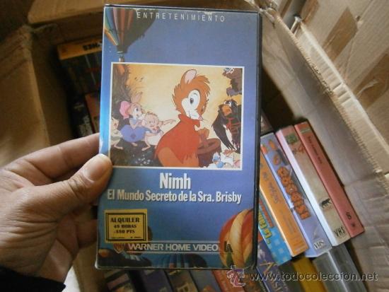 Cinema: NIMH EL MUNDO SECRETO DE LA SE&Ntilde;ORA BRISBY--VHS--VENTA MINIMA 10 EUROS