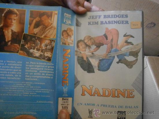 Cinema: NADINE.VHS 1 edici&oacute;n vhs a&ntilde;os 80