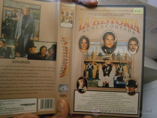 Cinema: LA HISTORIA NUNCA CONTADA-VHS