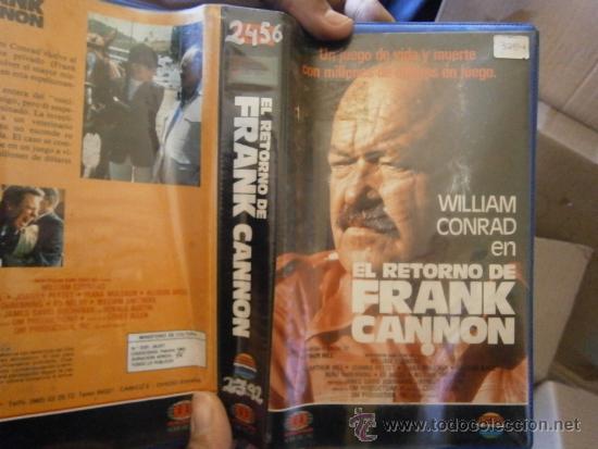 Cinema: EL RETORNO DE FRANK CANNON-VHS
