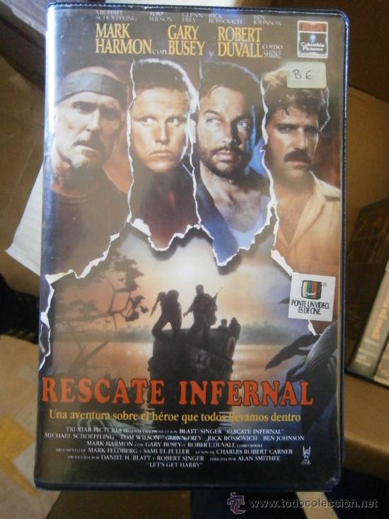 Cine: RESCATE INFERNAL.VHS - Foto 2