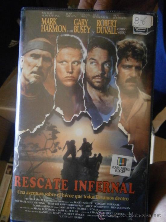 Cine: RESCATE INFERNAL.VHS - Foto 3