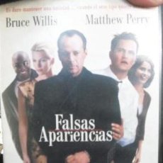 Cine: 'FALSAS APARIENCIAS', CON BRUCE WILLIS. VHS ORIGINAL.