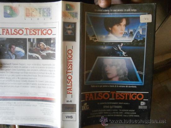 Cine: FALSO TESTIGO.VHS - Foto 1