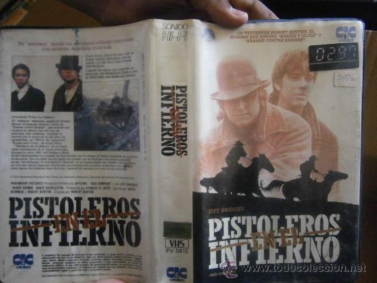 Kino: PISTOLEROS EN EL INFIERNO.VHS--VHS COMPRA MINIMA 10 EU---