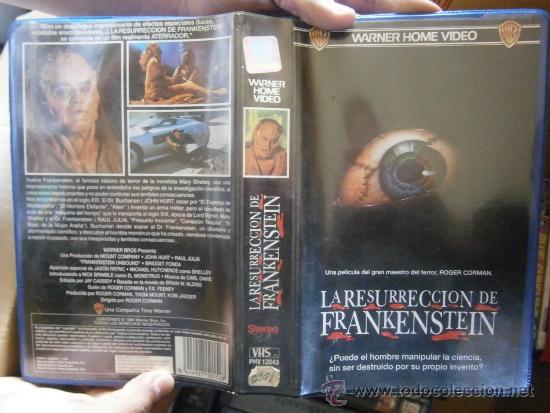 Cine: LA RESURRECCION DE FRANKENSTEIN-VHS
