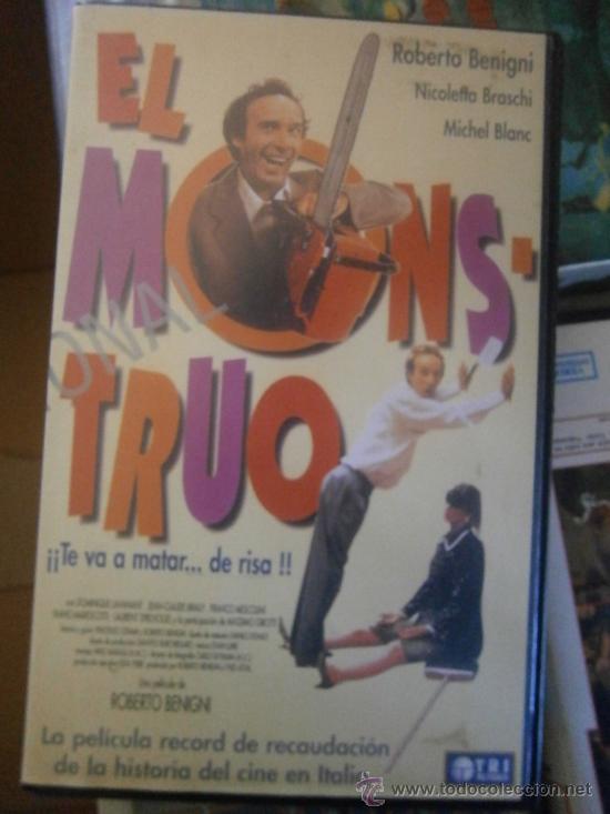 Kino: EL MONSTRUO-VHS-VHS VENTA MINIMA 10 EU-