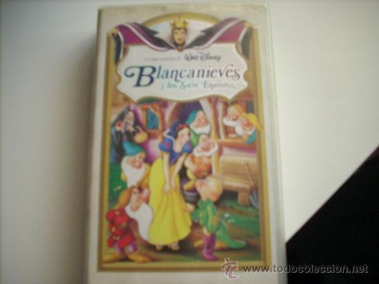Cine: BLANCANIEVES Y LOS SIETE ENANITOS--DISNEY--VHS