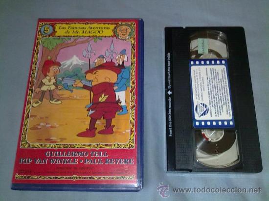 Cine: VHS LAS FAMOSAS AVENTURAS DE MR MAGOO N&ordm; 5