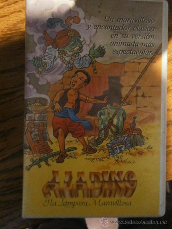 Cine: ALADINO Y LA LAMPARA MARAVILLOSA.VHS