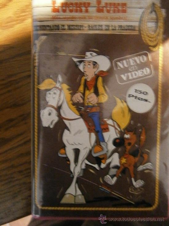 Cine: LUCKY LUCK-VHS-REMONTANDO EL MISISIPI-BAILES EN LA PRADERA