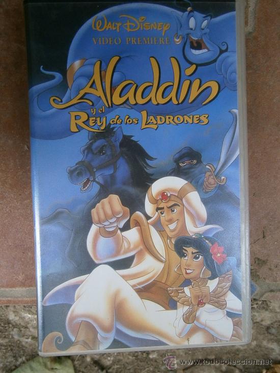 cartel del rey de los ladrones de aladdin