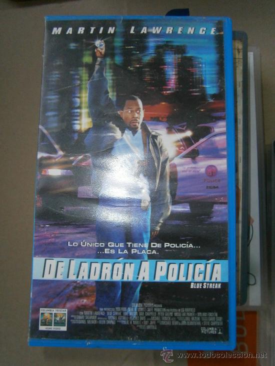 Cin&eacute;ma: DE LADRON A POLICIA--VHS--COMPRA MINIMA 10&euro; EU---