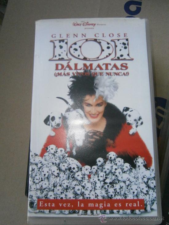 Cin&eacute;ma: 101 DALMATAS--VHS--COMPRA MINIMA 10&euro;EU---