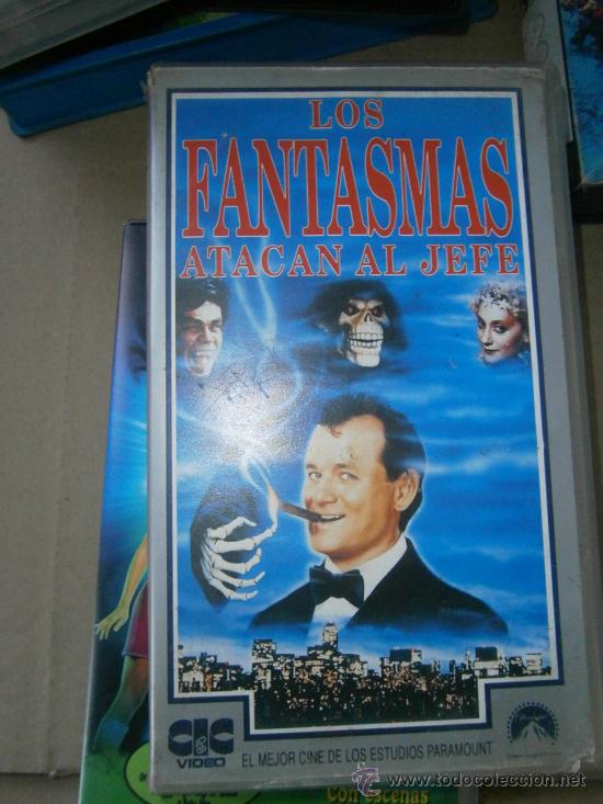 Cin&eacute;ma: LOS FANTASMAS ATACAN AL JEFE--VHS COMPRA MINIMA 10 EU----
