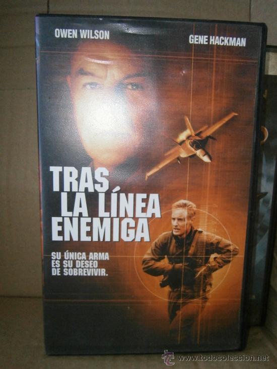 Cin&eacute;ma: TRAS LA LINEA ENEMIGA--VHS COMPRA MINIMA 10&euro;EU----