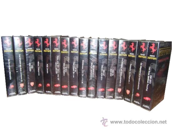 Cine: LOTE DE 16 CINTAS DE VHS---EL MITO FERRARI----PLANETA DEAGOSTINI