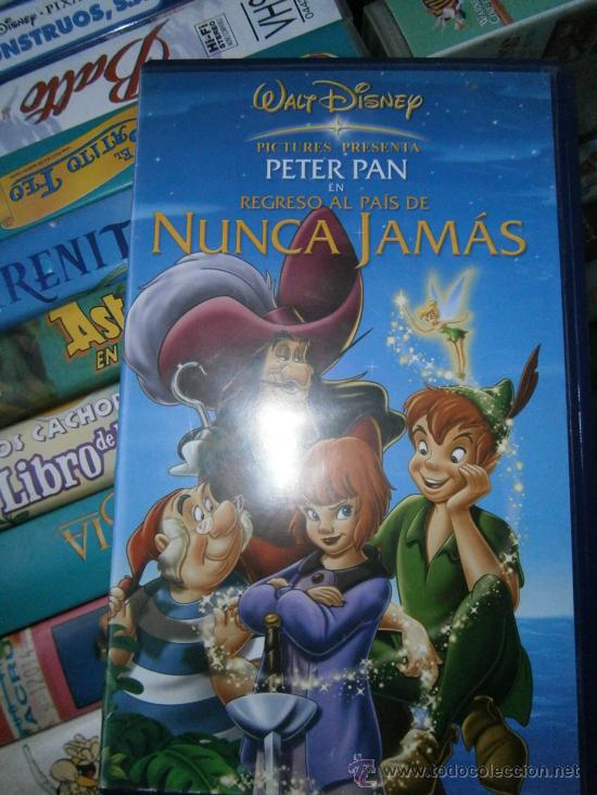 Cine: PETER PAN REGRESO AL PAIS DE NUNCA JAMAS-VHS-VENTA MINIMA 6 EU--