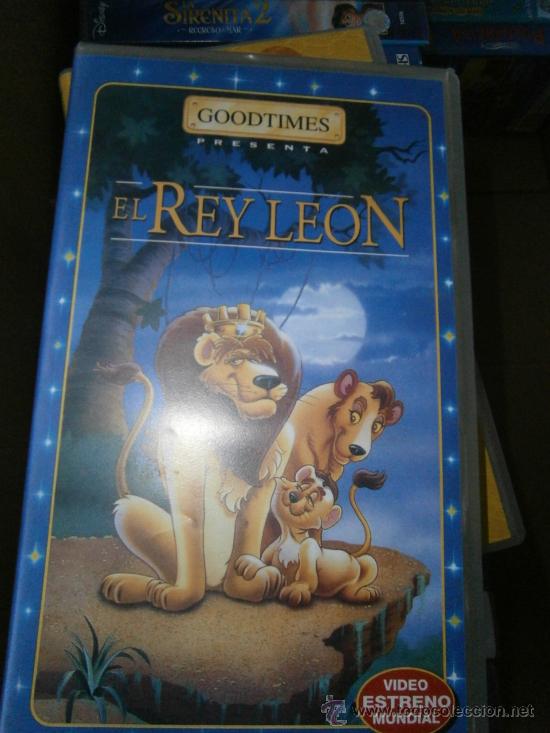 Cine: EL REY LEON-VHS-VENTA MINIMA 10&euro; EU--