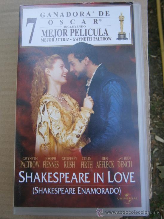 Cine: SHAKESPEARE ENAMORADO-VHS -COMPRA MINIMA 10&euro; EU-