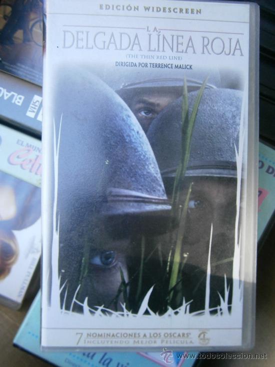 Cin&eacute;ma: LA DELGADA LINEA ROJA-VHS-COMPRA MINIMA 10&euro;EU
