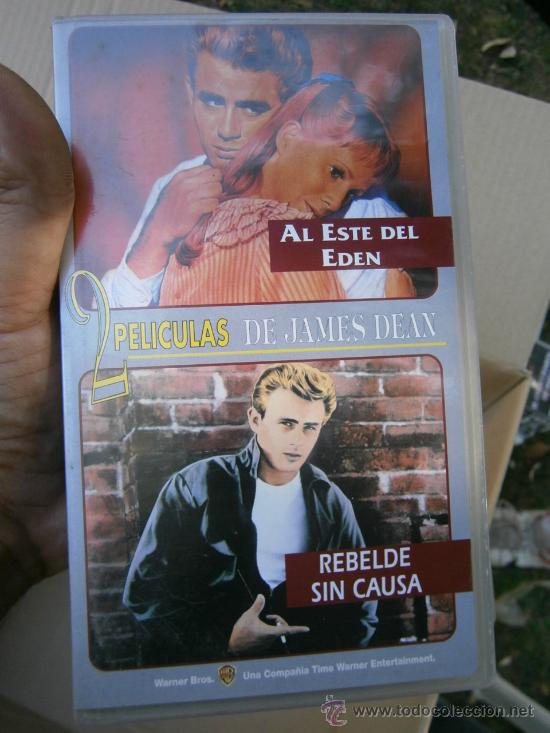 Cine: JAMES DEAN.DOS PELIS EN UNA-VHS-COMPRA MINIMA 10&euro; EU--