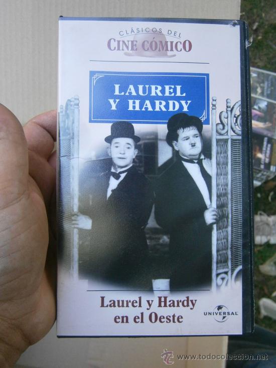 Cine: LAUREL Y HARDY-VHS-COMPRA MINIMA 10&euro; EU--