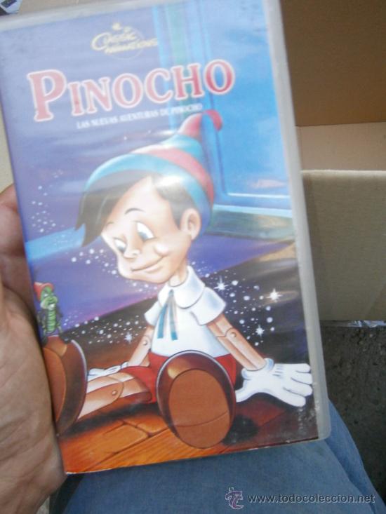 Cine: PINOCHO-VHS-COMPRA MINIMA 10&euro;EU--