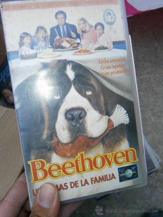 Cine: BEETHOVEN UNO MAS EN LA FAMILIA--VENTA MINIMA 10&euro;EU--VHS