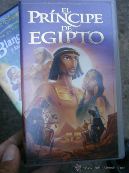 Cinema: EL PRINCIPE DE EGIPTO-VHS-COMPRA MINIMA 10&euro; EU--